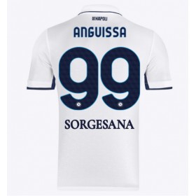 SSC Napoli Frank Anguissa #99 Borta Kläder 2024-25 Kortärmad